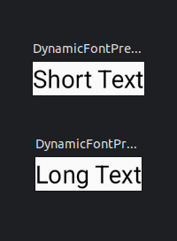 A preview of my dynamic font in progress